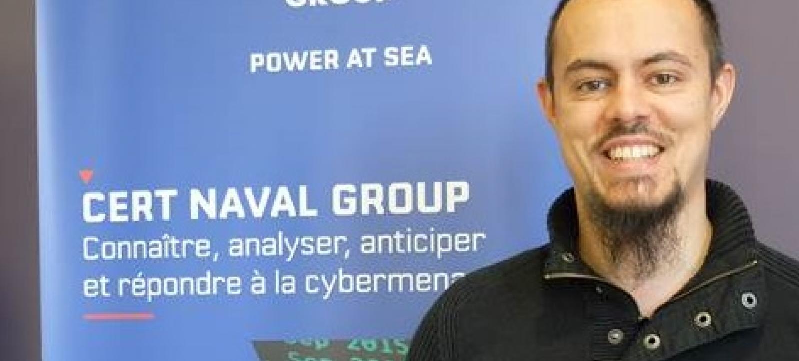Ancien marin, Jérémie Liebhardt a rejoint Naval Group en 2018 après une formation d’ingénieur cyber en alternance